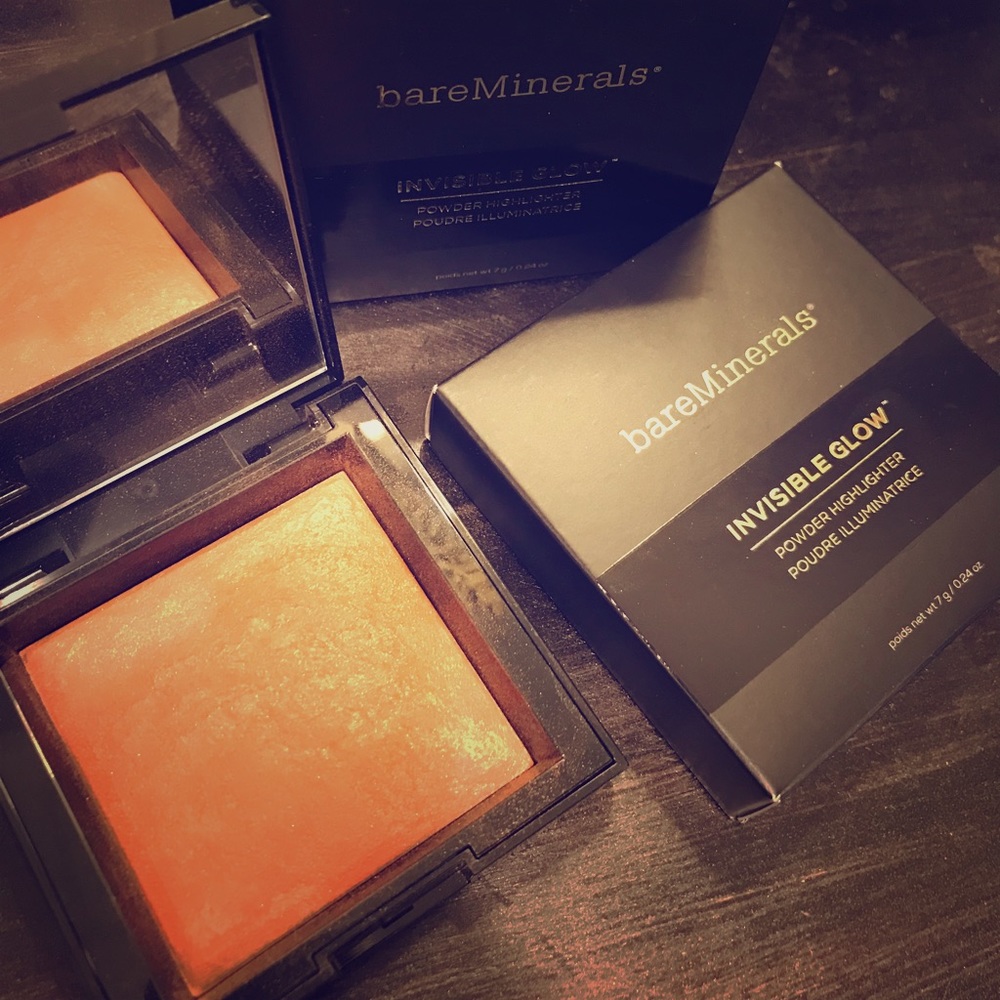 Bare minerals invisible glow dark/deep